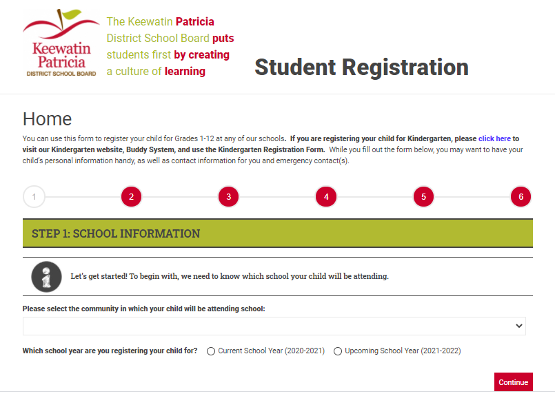 Image of Online Registration